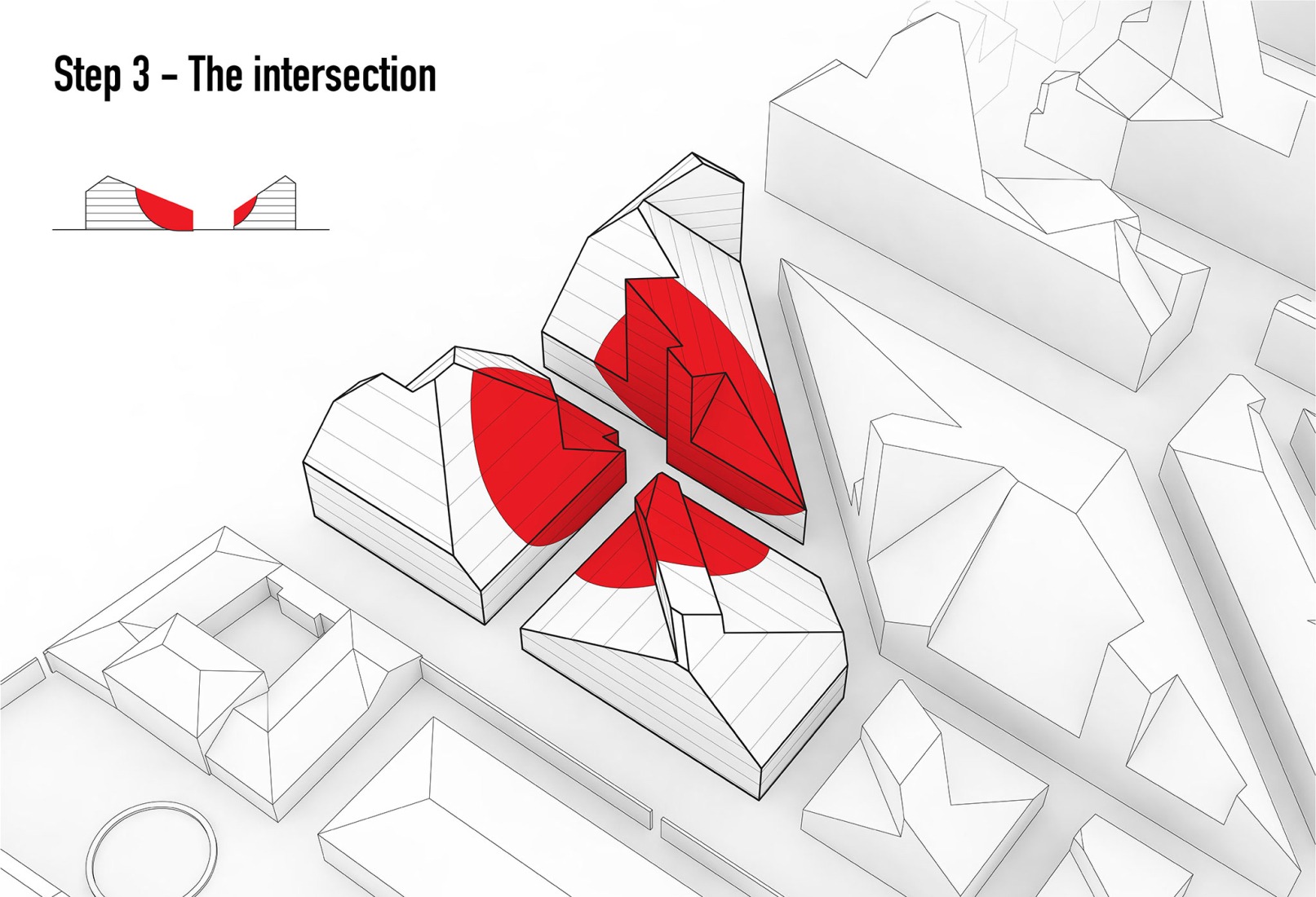 Step-story. "Vallée Verte" by MVRDV. Image courtesy by MVRDV Winy Maas, Jacob van Rijs, Nathalie de Vries.