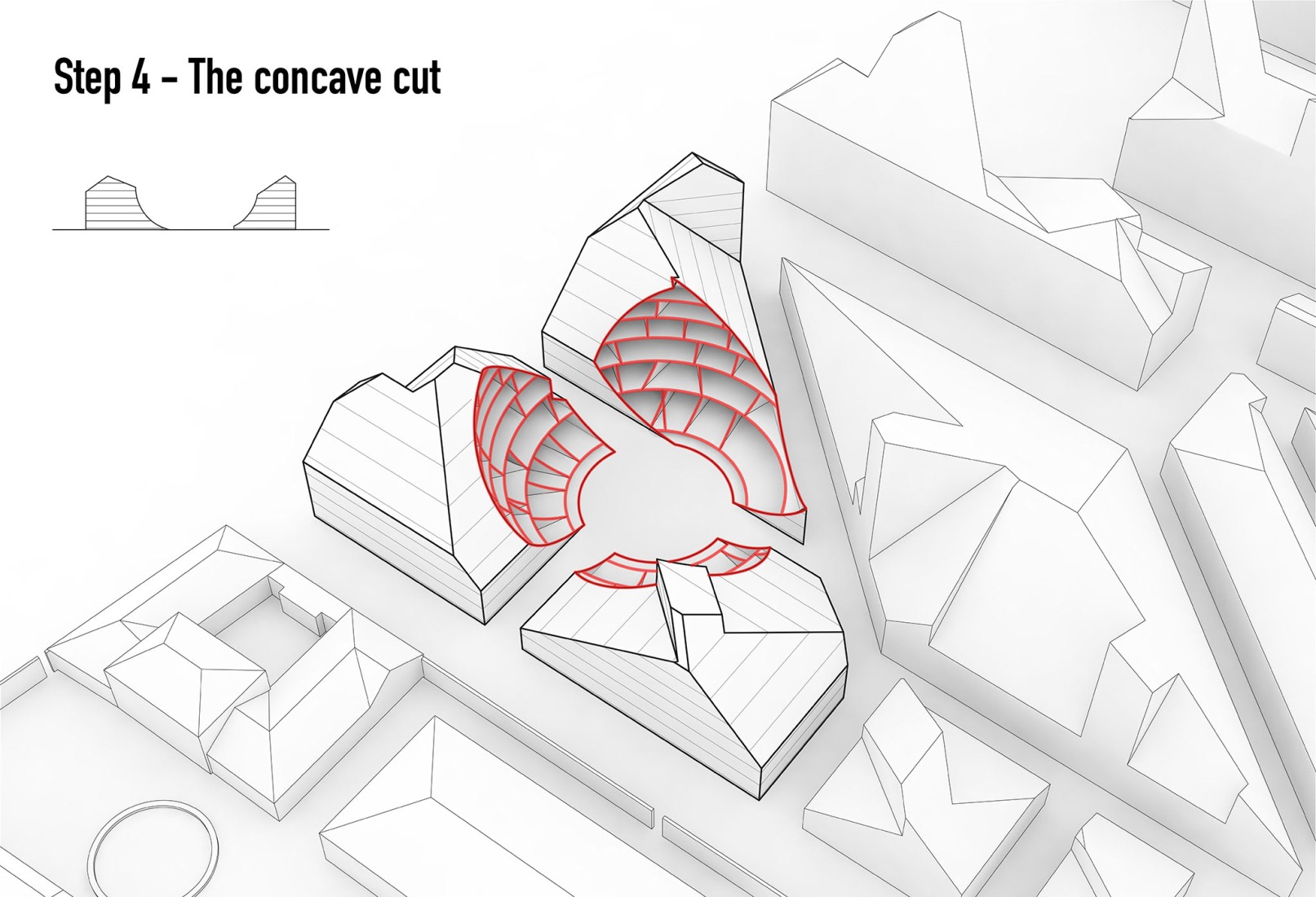 Step-story. "Vallée Verte" by MVRDV. Image courtesy by MVRDV Winy Maas, Jacob van Rijs, Nathalie de Vries.