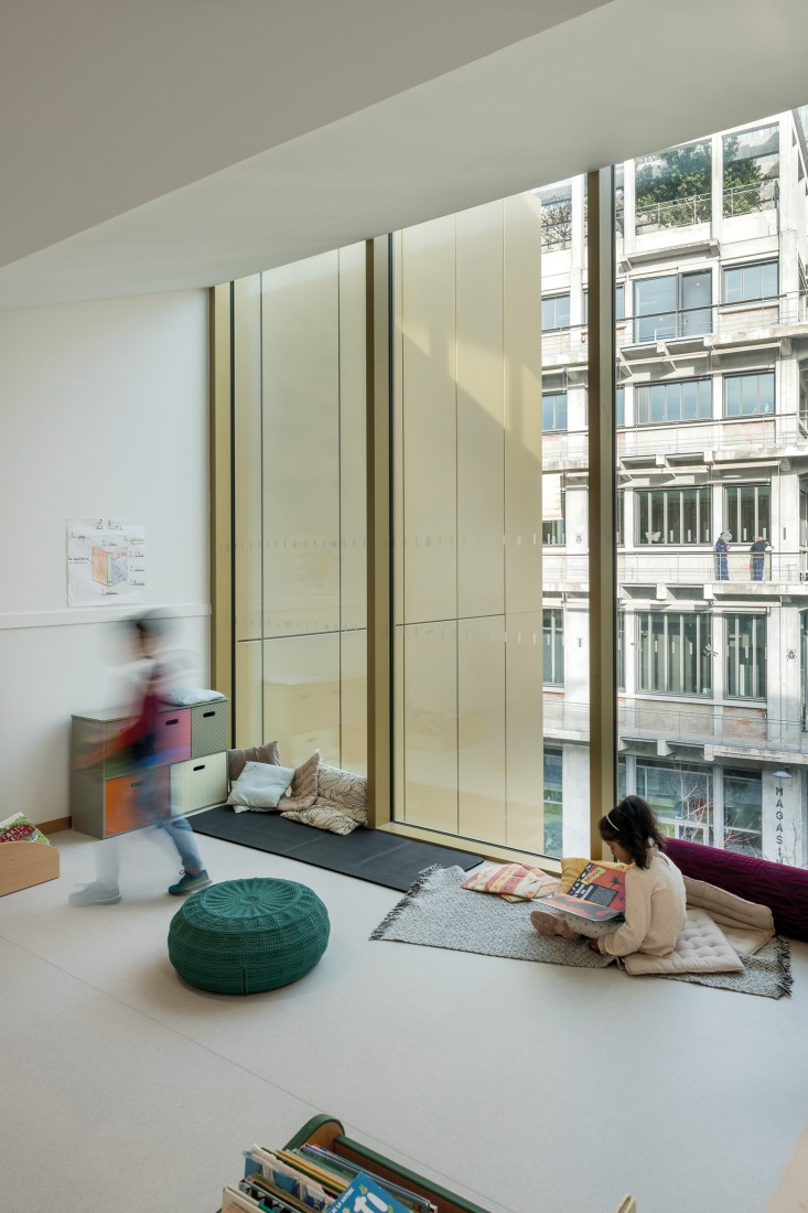 School complex Sophie Germain by Marjan Hessamfar and Joe Vérons. Photograph by Jean-François Tremege.
