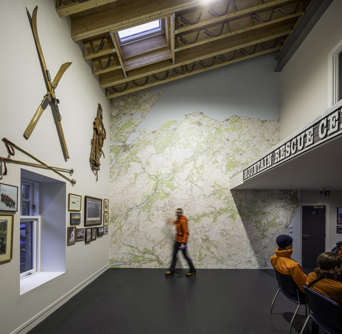 Braemar Mountain Rescue Centre by Moxon Architects. Photograph by Moxon Architects.