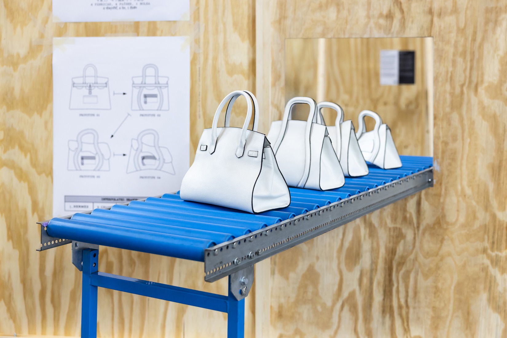 State of Fashion Biennale: "Available to Promise" by OMA. Photograph by Eva Broekema.