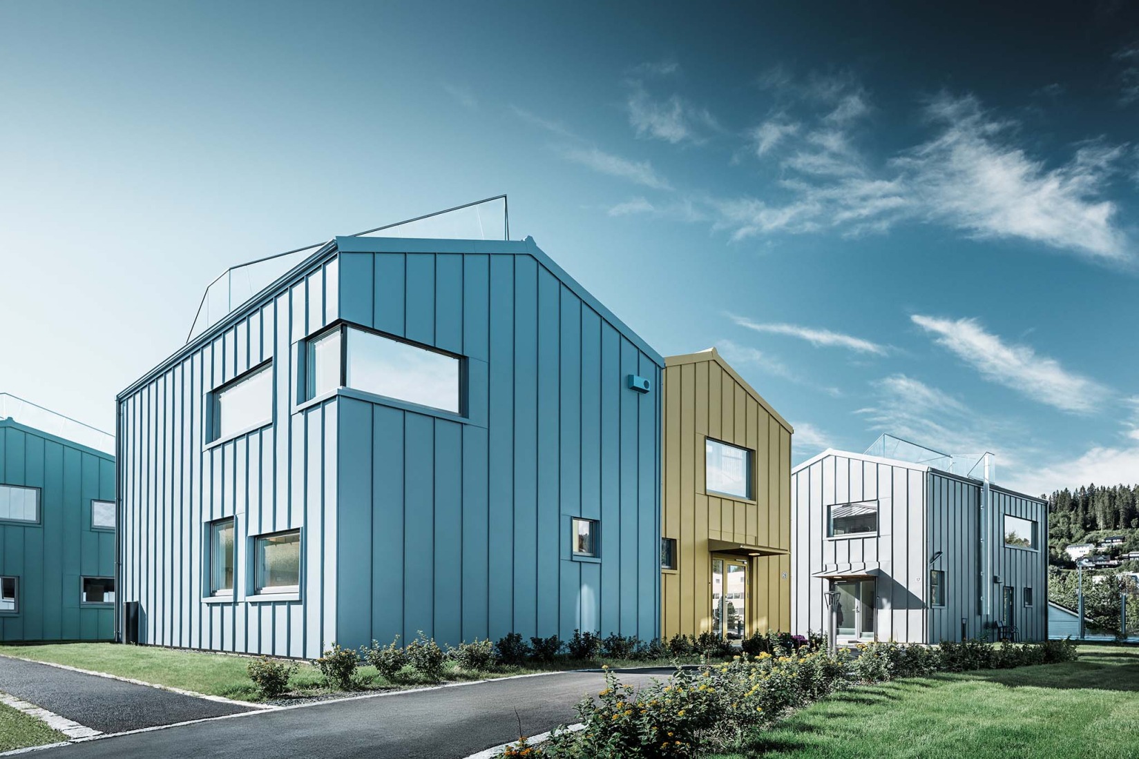 "Josefinesvingen" by Agraff Arkitektur AS. Photograph by Hires. 