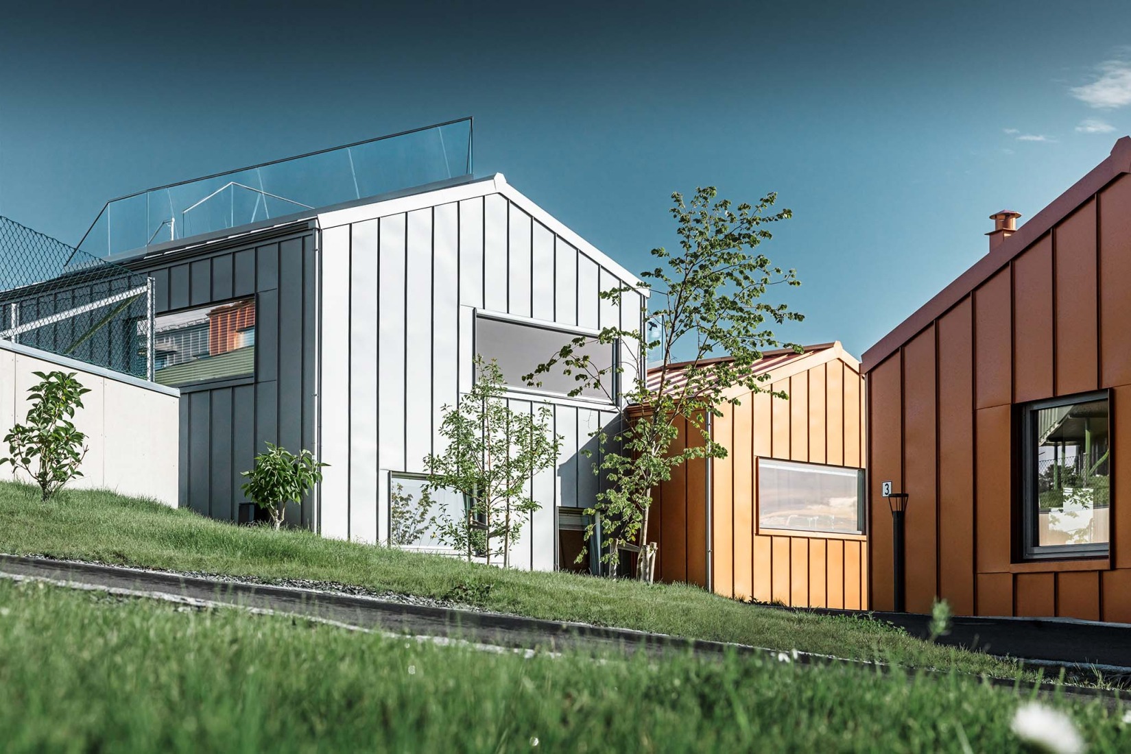 "Josefinesvingen" by Agraff Arkitektur AS. Photograph by Hires. 