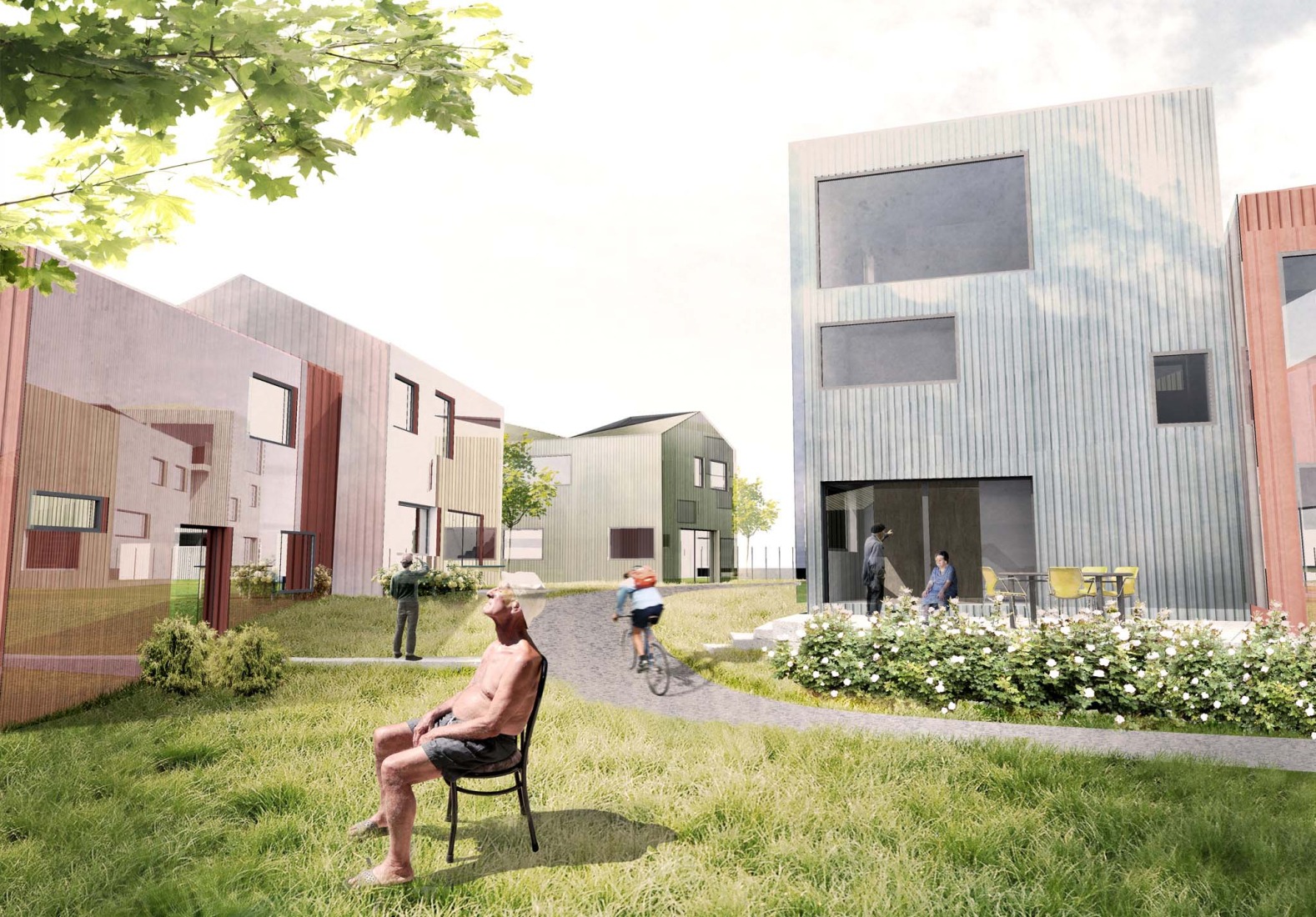 Rendering. "Josefinesvingen" by Agraff Arkitektur AS.