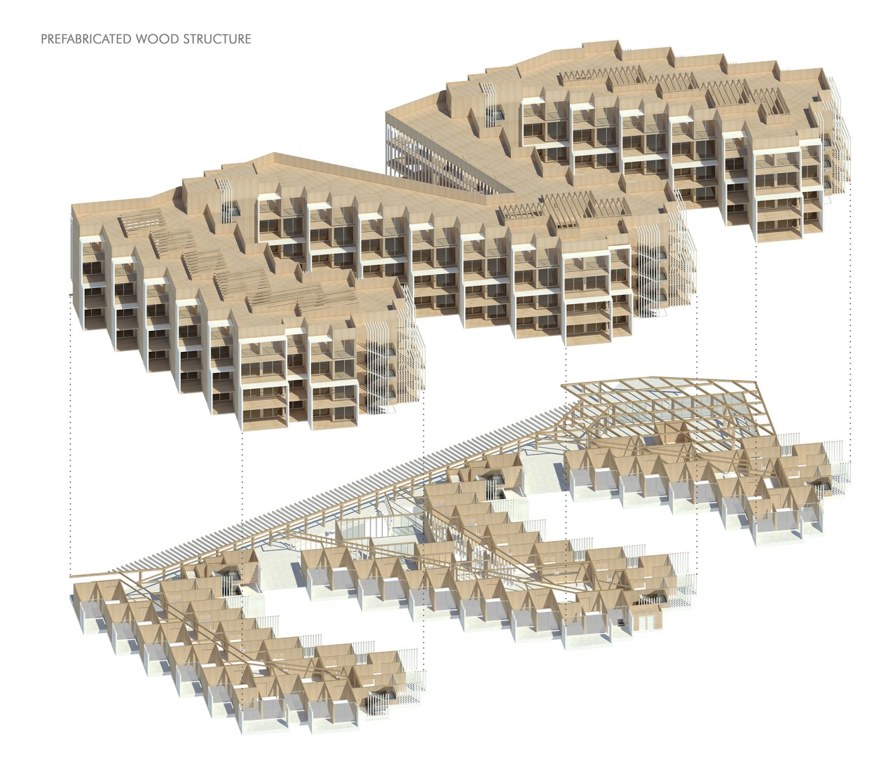 Structure. Oceanika Coliving by baKpak + EOVASTUDIO.