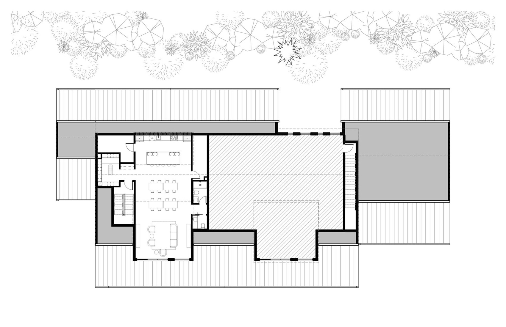 First floor plan. Des Cimes Dental Clinic by CARTA. 