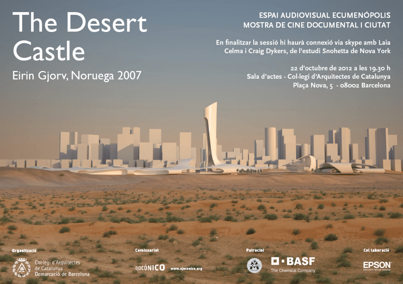 City View. "The Desert Castle". By Snohetta. 