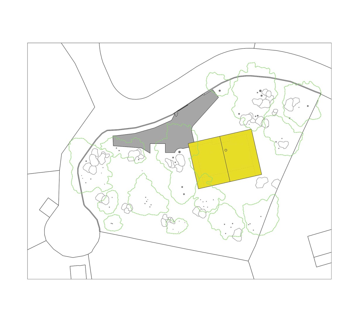 Site plan. Wasabi Project by EME157.
