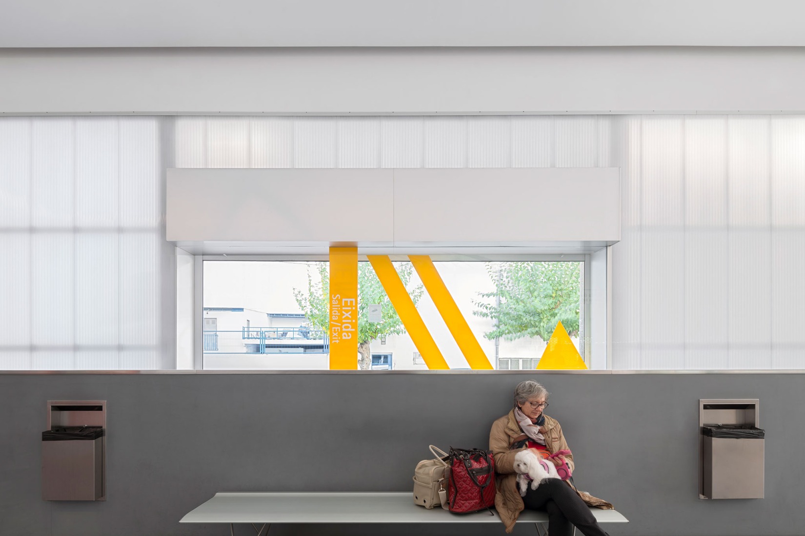 Estación de Benidorm por Hulot. Fotografía por Milena Villalba.