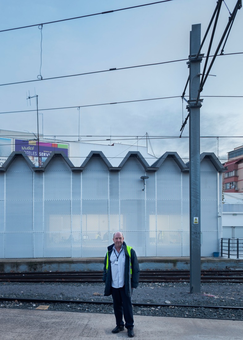 Estación de Benidorm por Hulot. Fotografía por Milena Villalba.