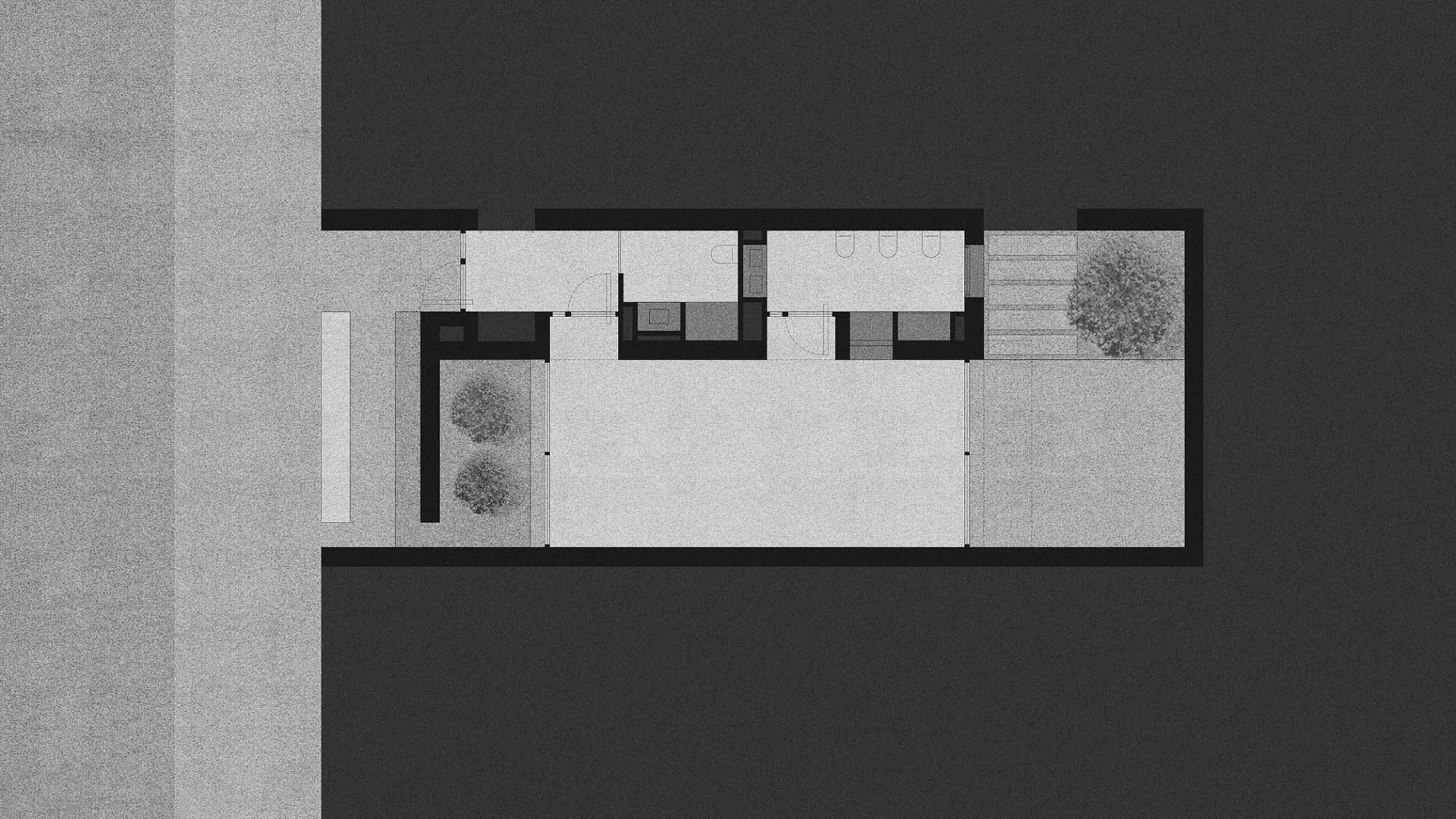 Ground floor plan. School in Aguas Nuevas by Iterare architects.
