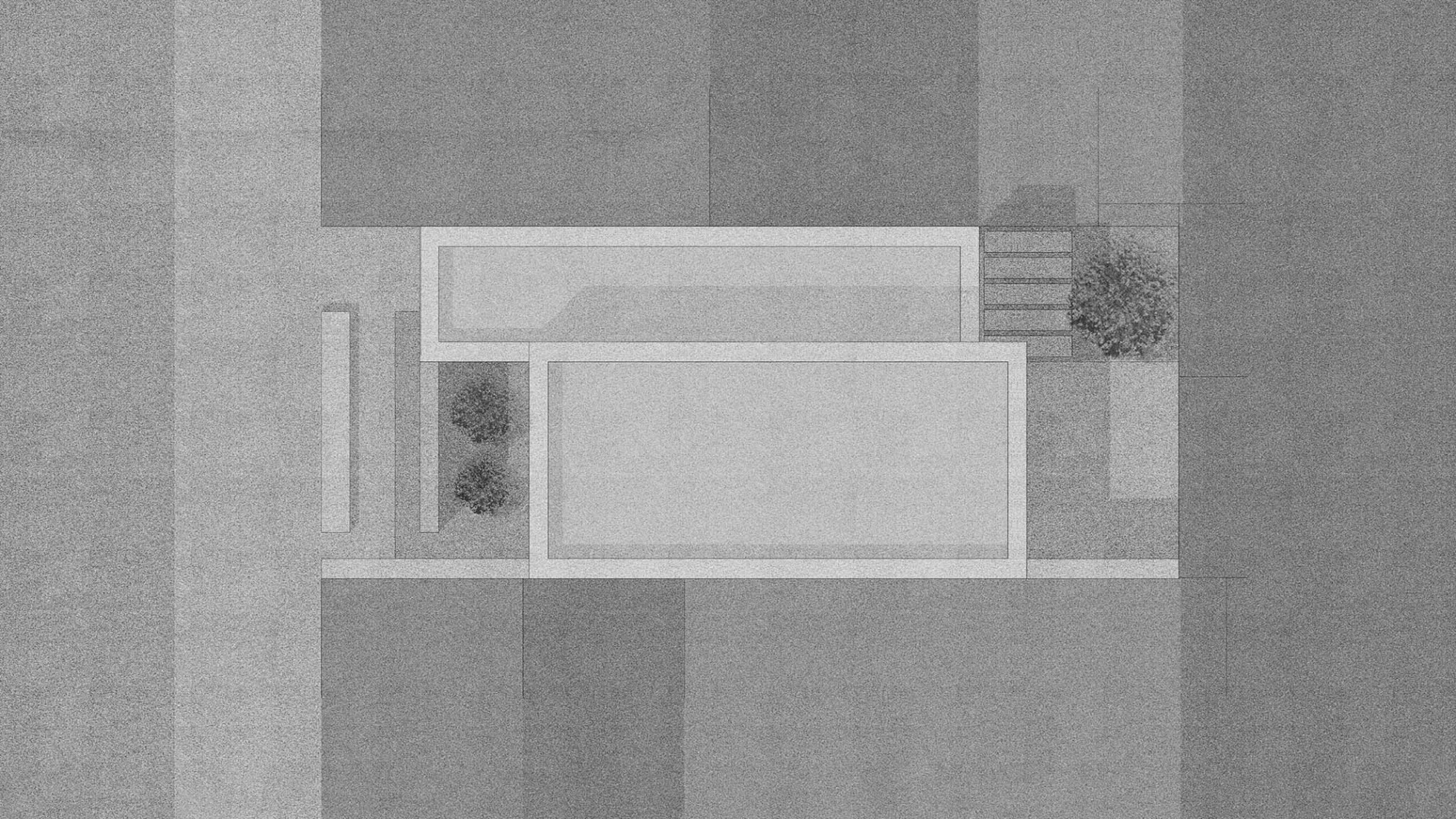 Roof plan. School in Aguas Nuevas by Iterare architects.
