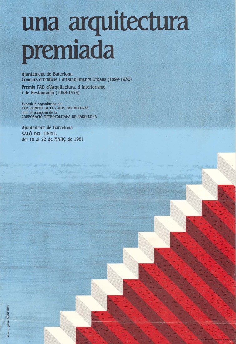 «Una arquitectura premiada. 125 años de premios» por Pau de Solà-Morales e Ignasi Bonet. Fotografía cortesía de ARQUIN-FAD.