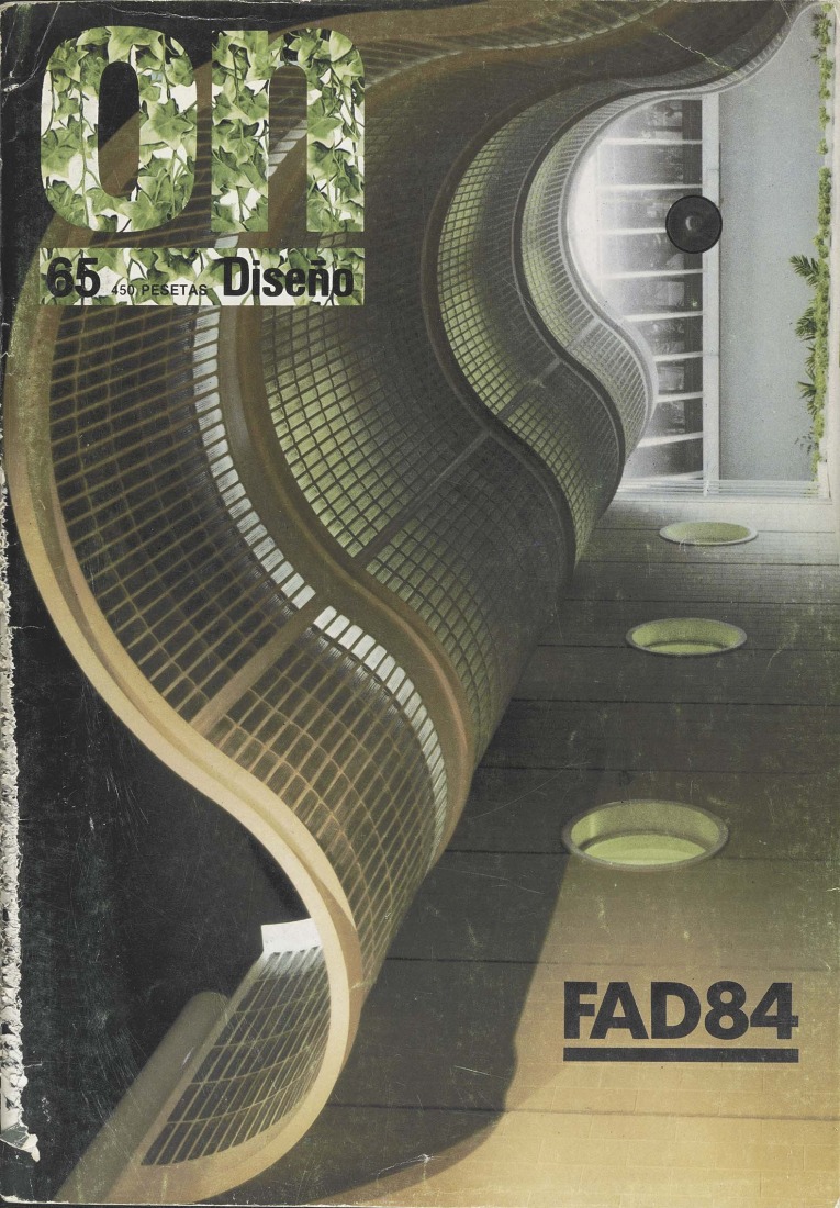 Revista On Diseño con obras seleccionadas de la edición. «Una arquitectura premiada. 125 años de premios» por Pau de Solà-Morales e Ignasi Bonet. Fotografía cortesía de ARQUIN-FAD.