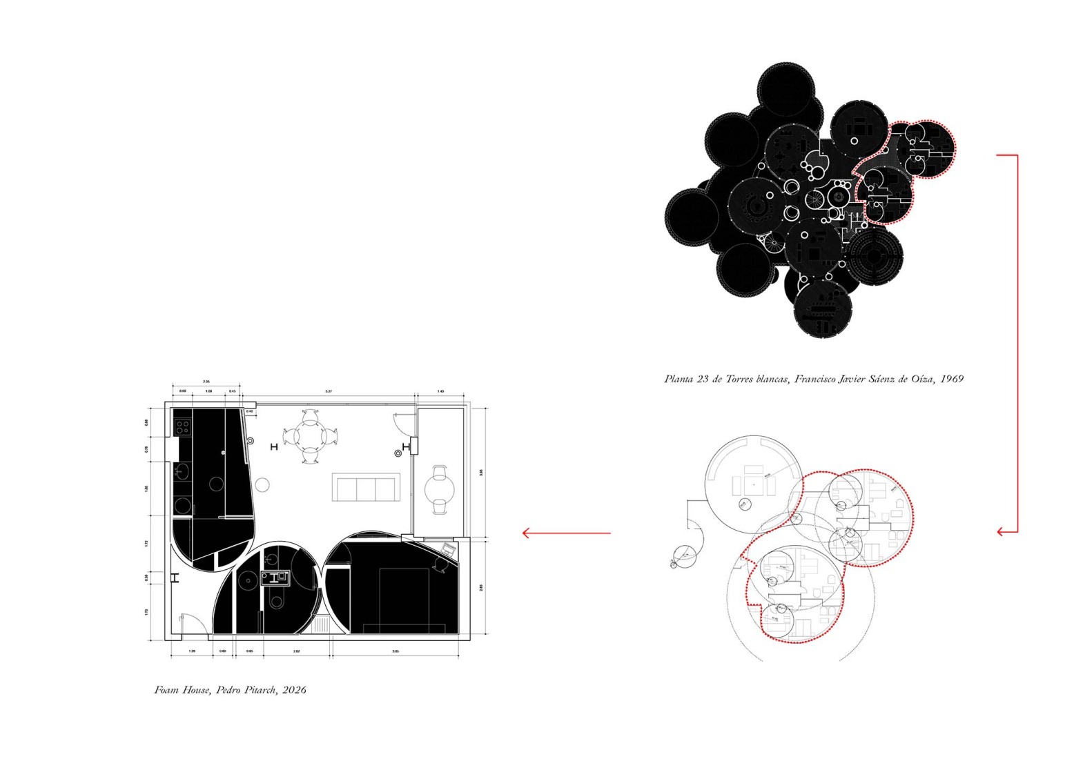 Diagram. Foam Apartment by Pedro Pitarch.