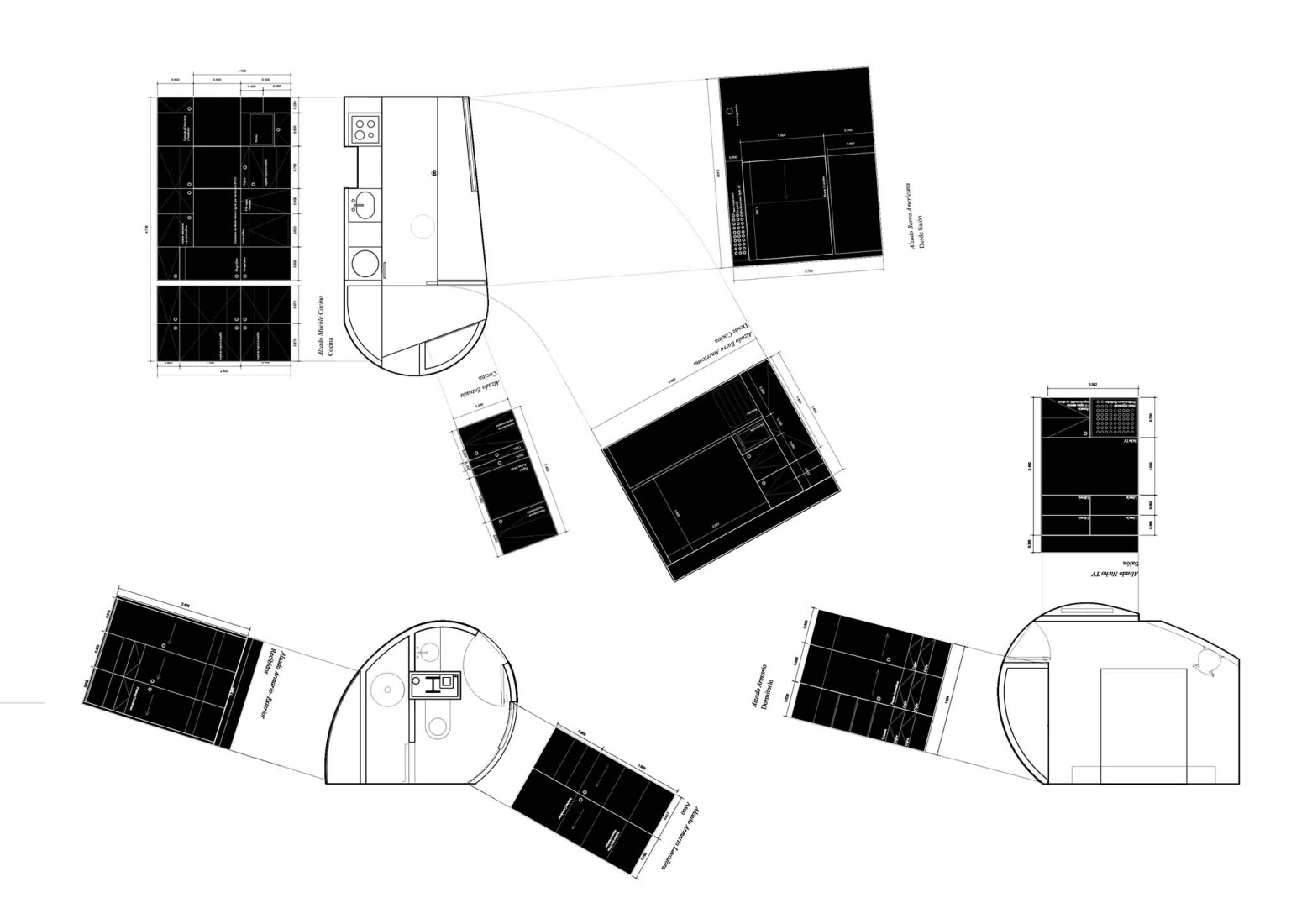 Diagram. Foam Apartment by Pedro Pitarch.