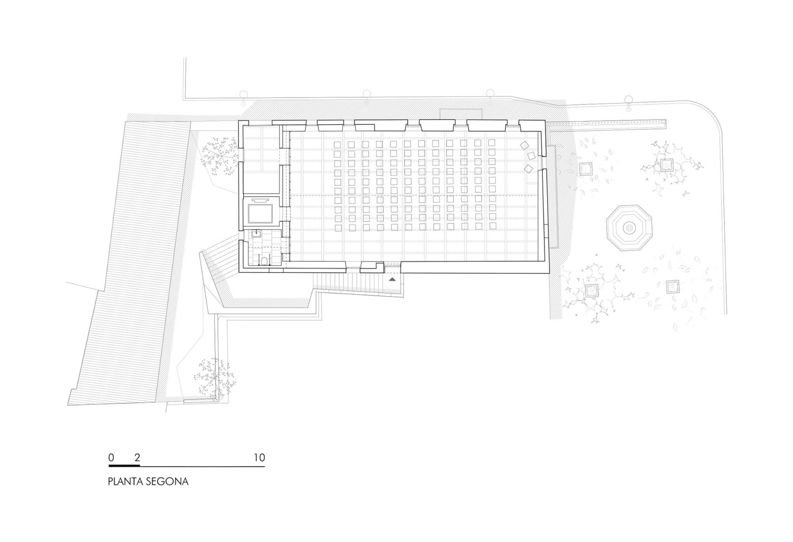 First floor plan. Vila Santa Eugenia House by Peris Toral + Aulets.