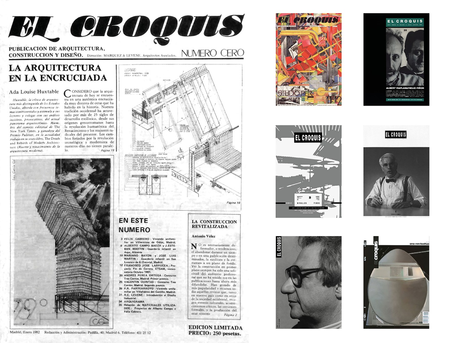 El Croquis de Fernando Márquez, Richard Levene y Jacobo Márquez.
