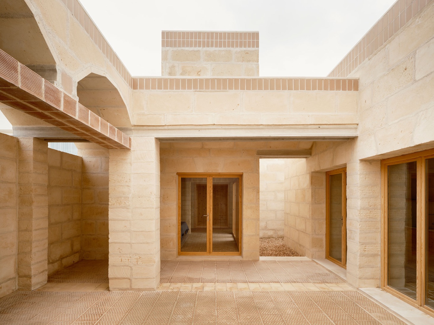 Casa ubicada en Colònia de Sant Pere (Mallorca), del estudio TEd'A arquitectes.