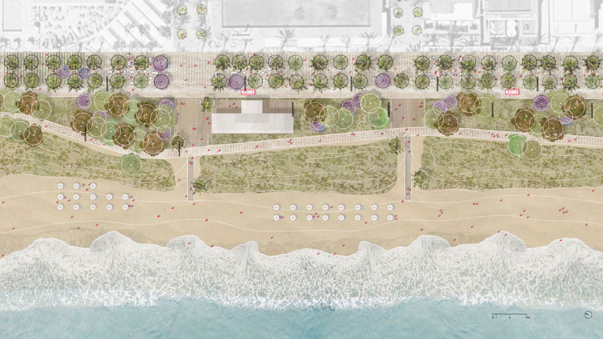 Plan estratégico de regeneración de la Playa de Palma, realizado por Victoria Fiol Duran – LANDLAB, laboratorio de paisajes (Miriam García García y Jordi Miró Rábago).