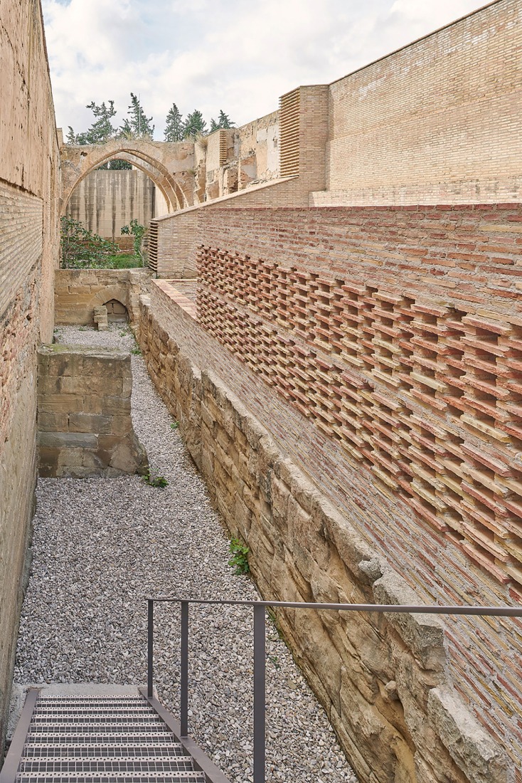 Intervención en el Real Monasterio de Santa Maria de Sijena por Pemán y Franco + Sebastián Arquitectos. Fotografía por Iñaki Bergera.