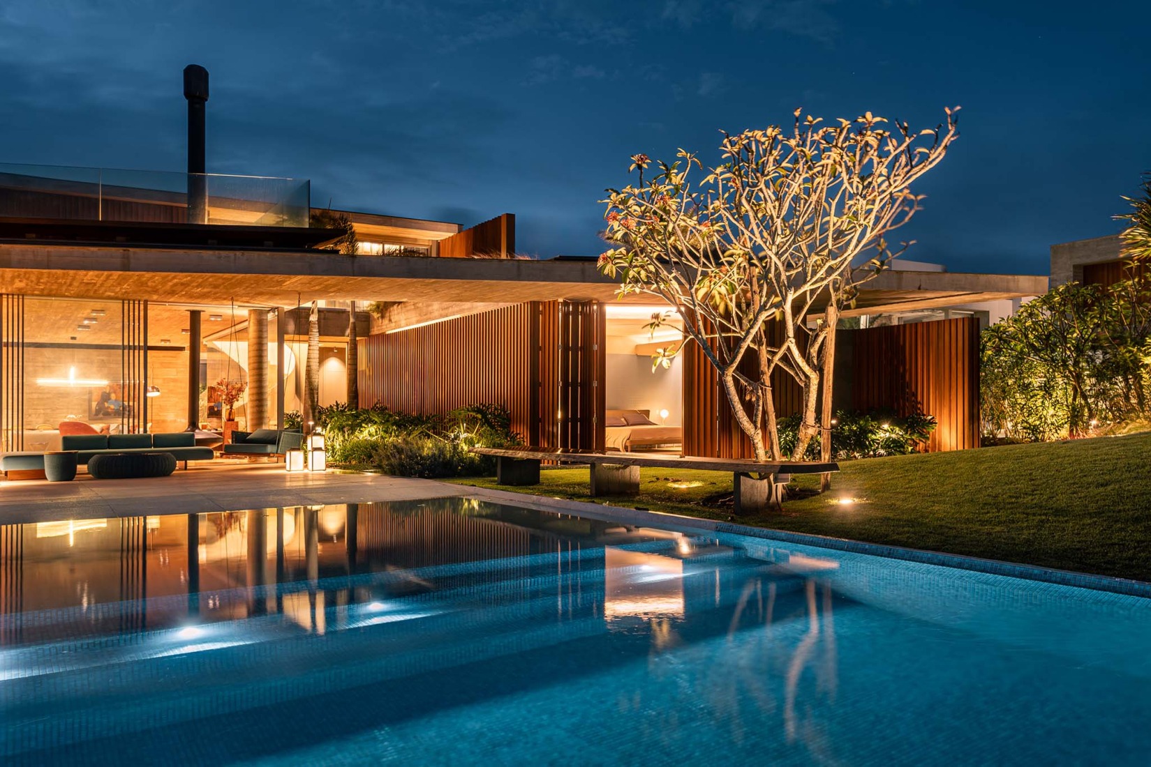 Maré House by Stemmer Rodrigues Arquitectura. Photograph by Gabriel Konrath.