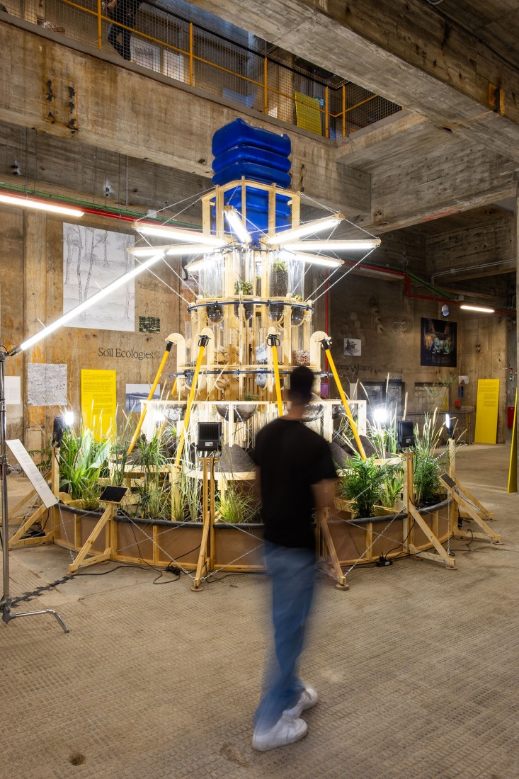 Exhibition. "Becoming. Architectures for a Planet in Transition." UIA World Congress of Architects 2026 Barcelona. Photograph by Anna Mas.