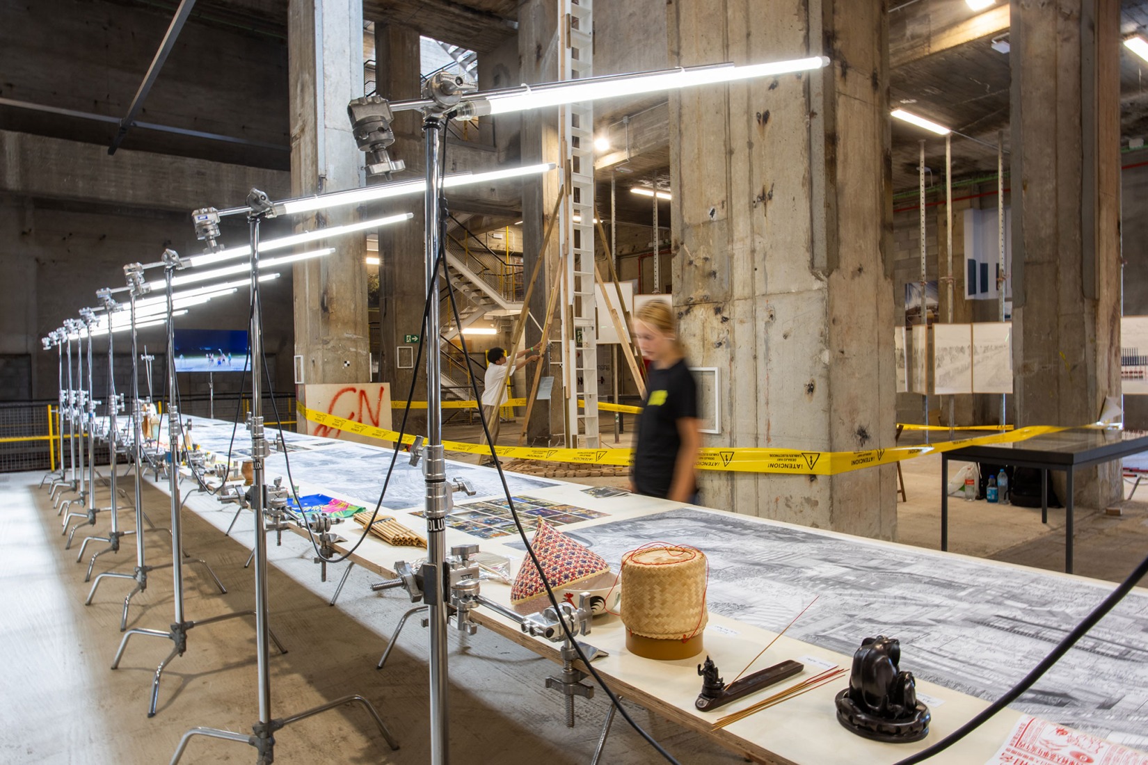 Exhibition. "Becoming. Architectures for a Planet in Transition." UIA World Congress of Architects 2026 Barcelona. Photograph by Anna Mas.