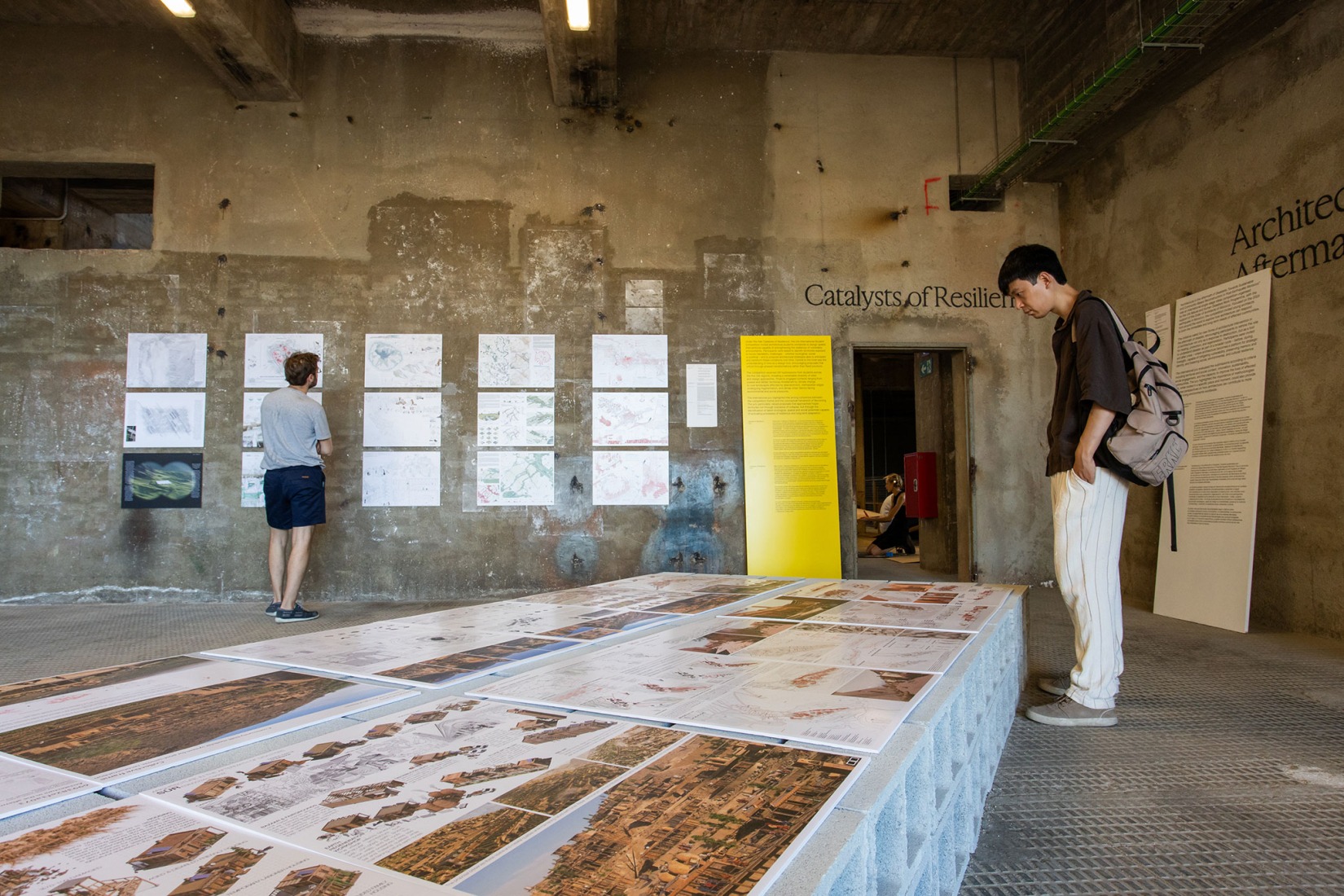 Exhibition. "Becoming. Architectures for a Planet in Transition." UIA World Congress of Architects 2026 Barcelona. Photograph by Anna Mas.