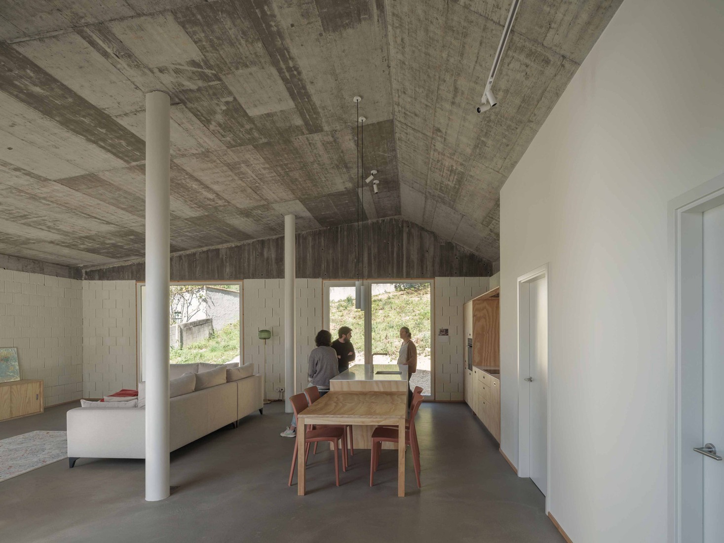 Vivienda Cecebre por Sinaldaba. Fotografía por Luís Díaz Díaz.