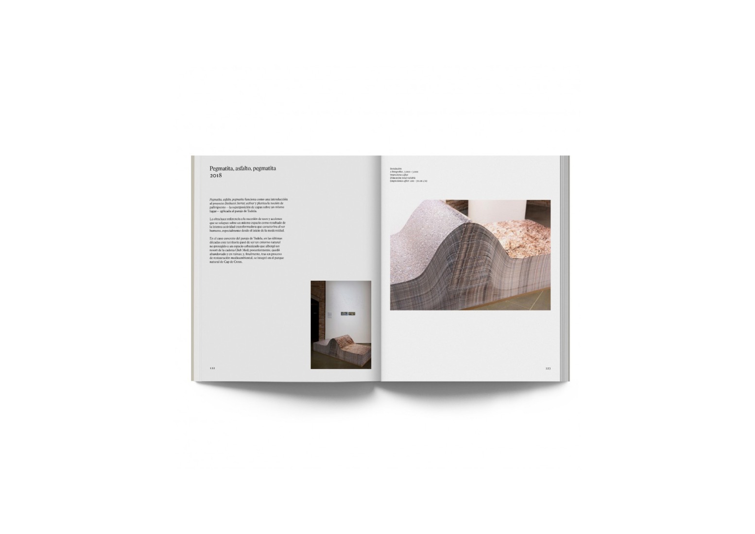 Book interior: "Jorge Yeregui. The Same Places." Published on the occasion of the exhibition of the same name at the ICO Museum, from June 3 to September 6, 2026. Editorial: La Fábrica Editorial