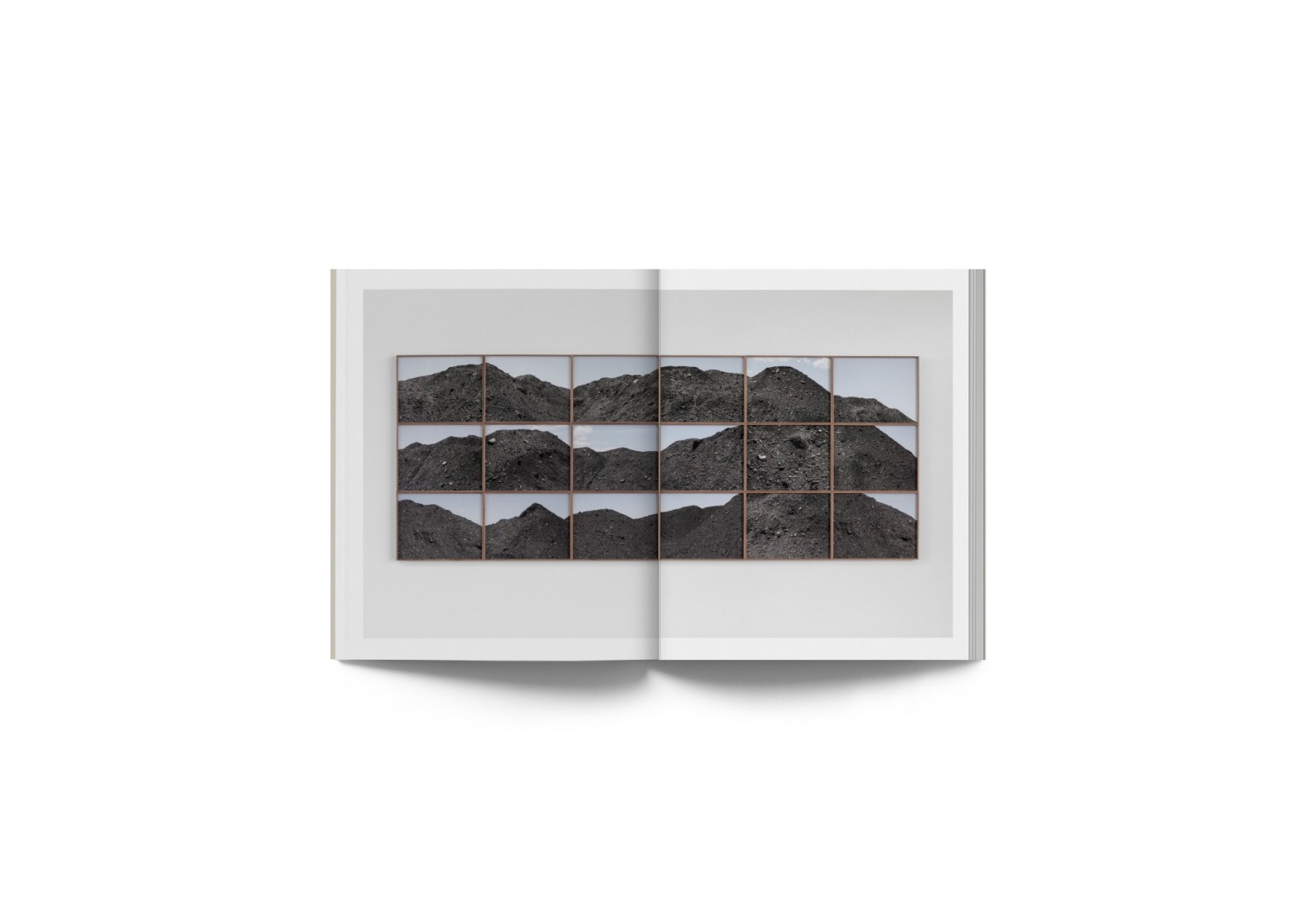 Book interior: "Jorge Yeregui. The Same Places." Published on the occasion of the exhibition of the same name at the ICO Museum, from June 3 to September 6, 2026. Editorial: La Fábrica Editorial