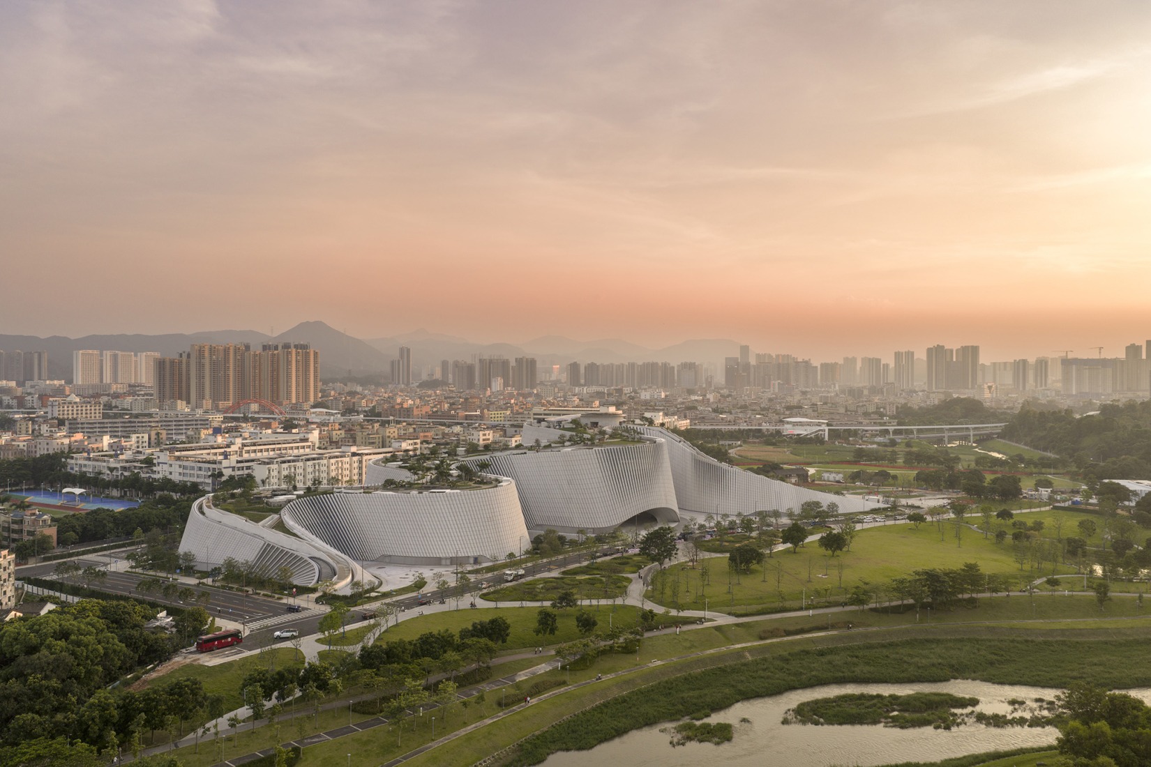 Shenzhen Natural History Museum by 3XN, B+H, Zhubo Design. Photograph by Adam Mørk.