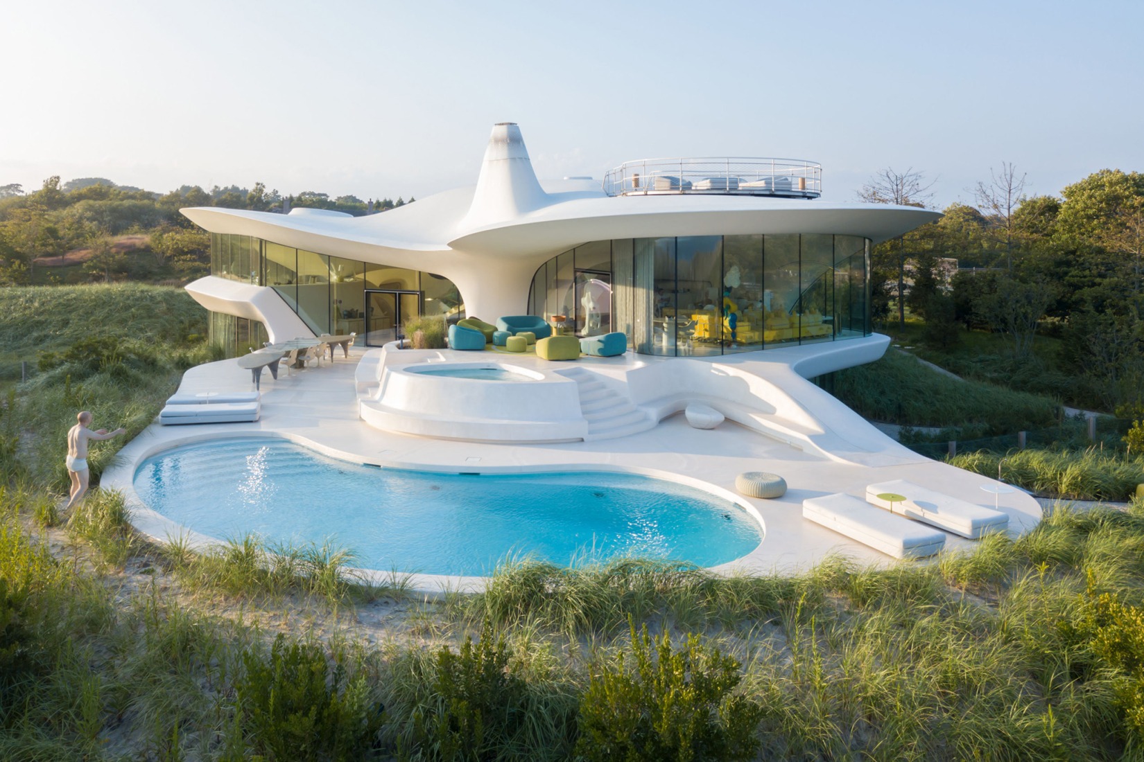 Blue Dream House by Diller Scofidio + Renfro. Photograph by Iwan Baan.