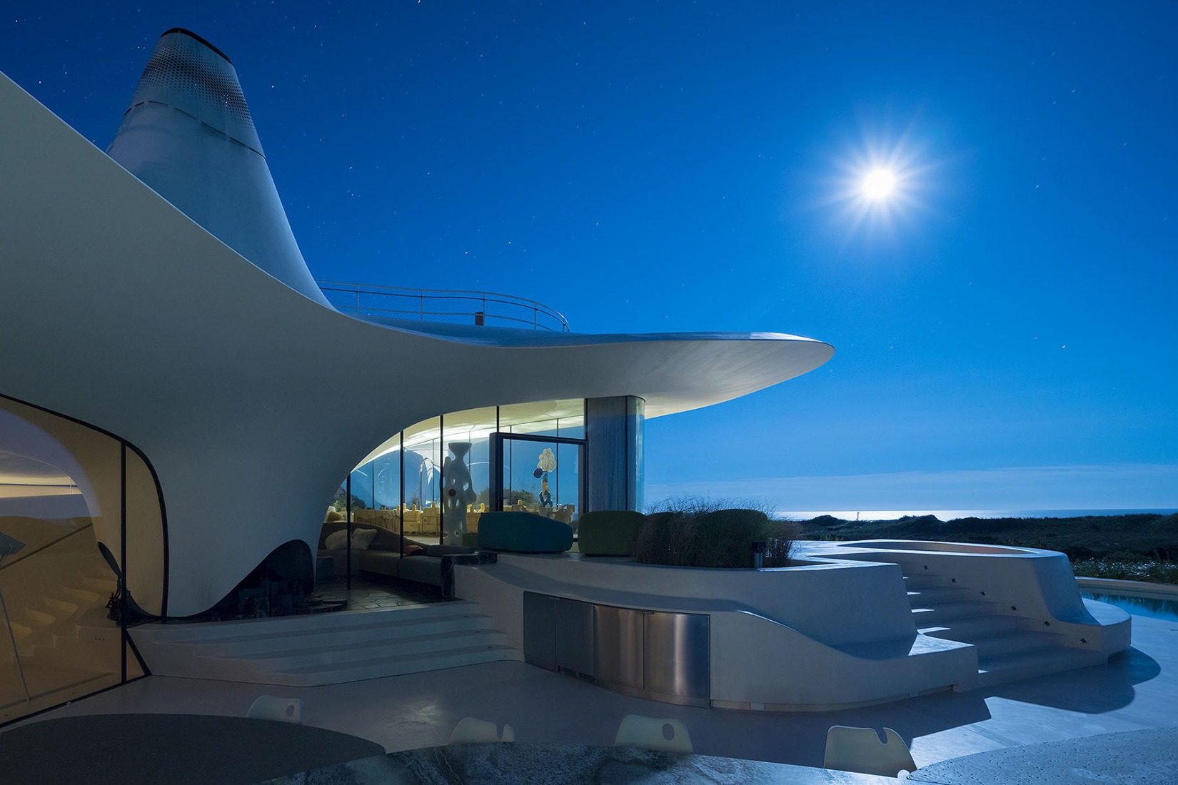 Blue Dream House by Diller Scofidio + Renfro. Photograph by Iwan Baan.