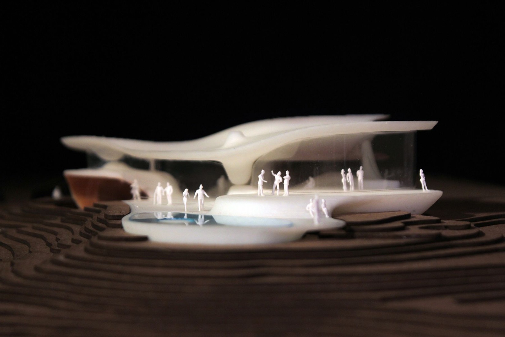 Model. Blue Dream House by Diller Scofidio + Renfro.