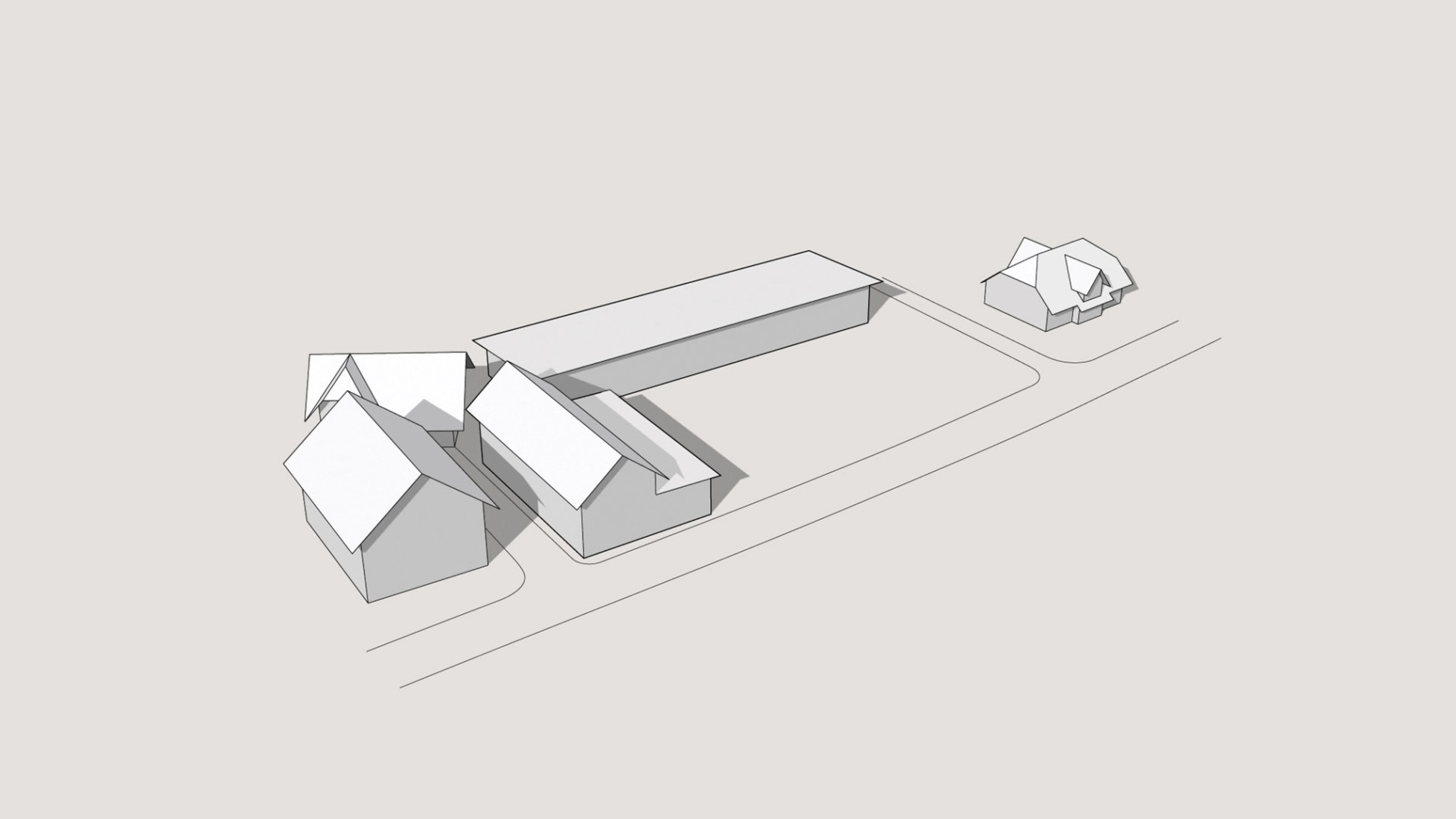 Axonometry. Jezero Residence by ENOTA.