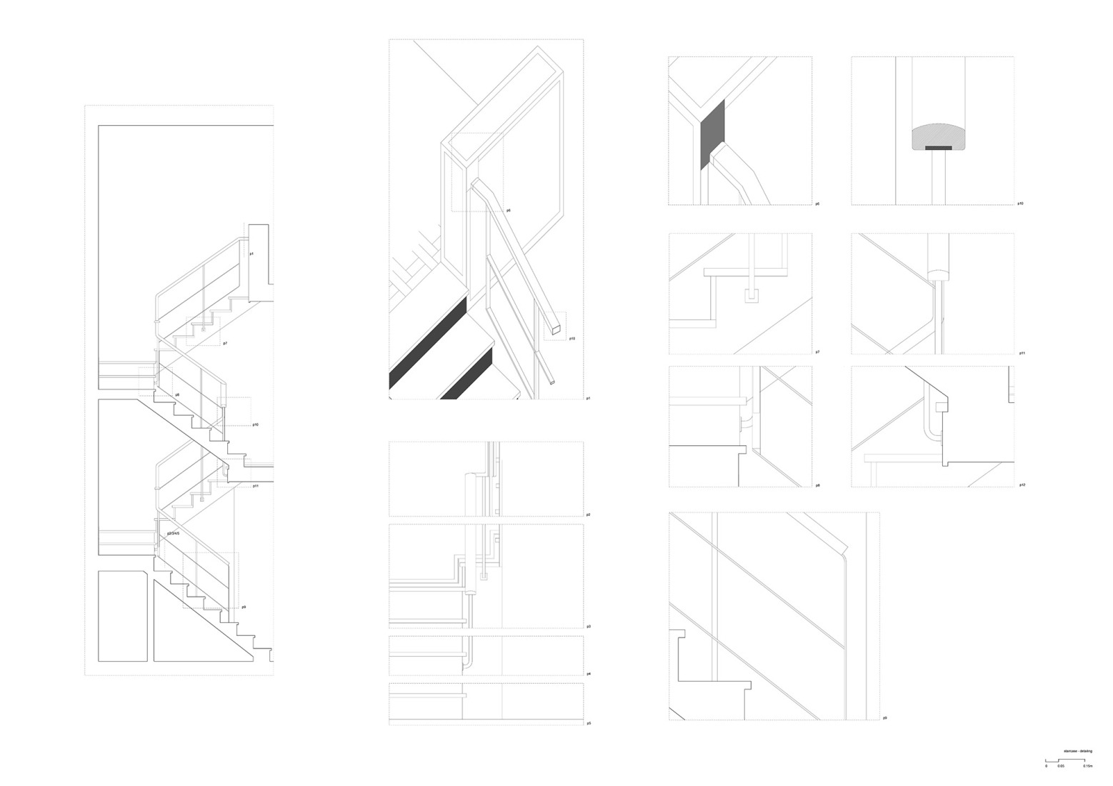 Construction details. House in "O Lar Familiar" by José Pedro Lima.