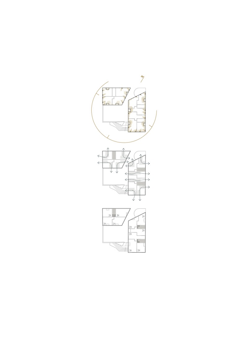 Schemes. "Air Passage" by Peris + Toral Arquitectes.