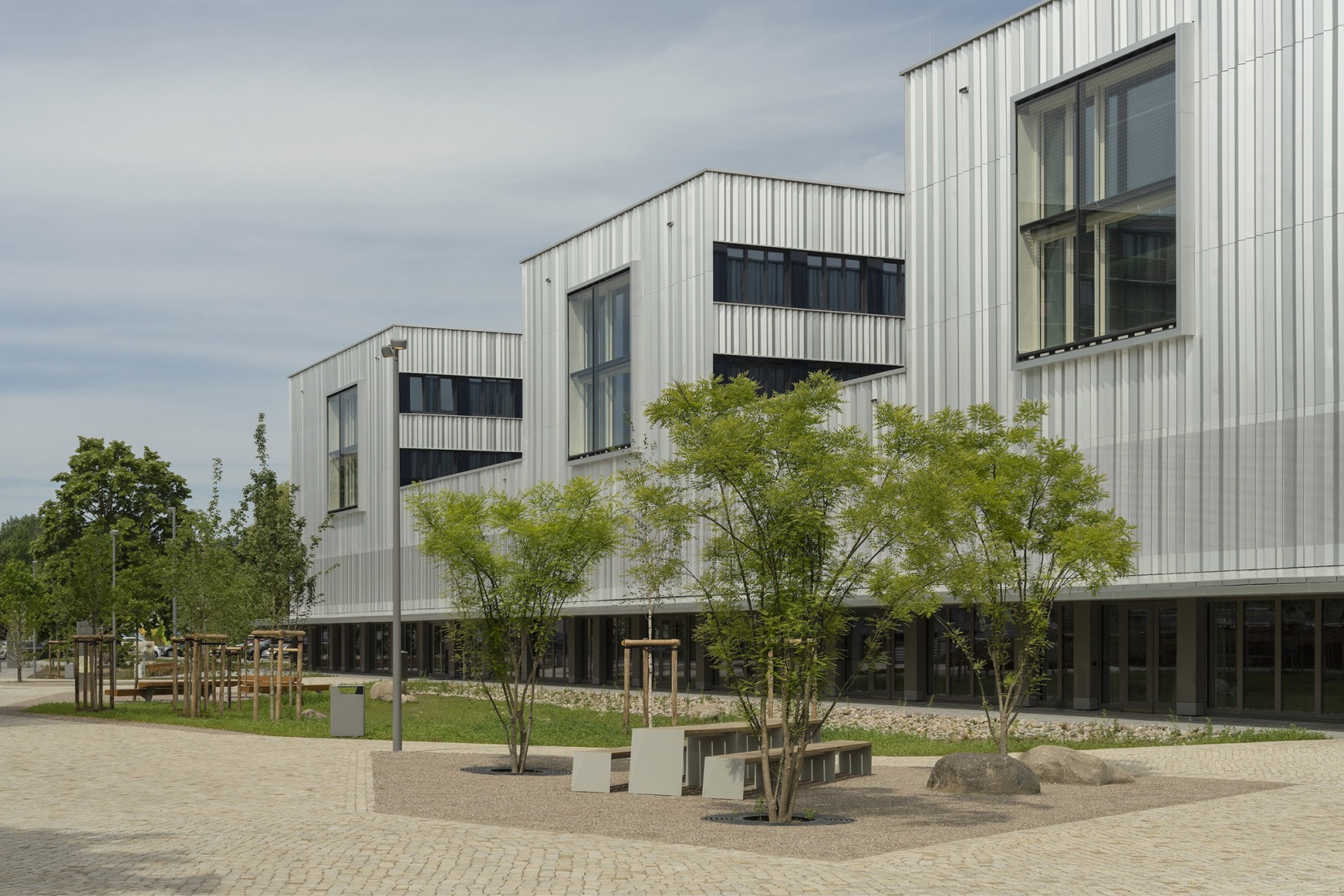 Federal University of Public Administration by Sauerbruch Hutton. Photograph by Jan Bitter.