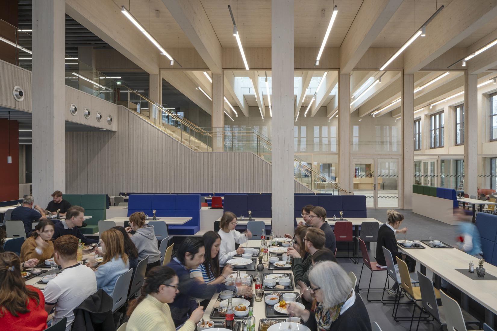 Federal University of Public Administration by Sauerbruch Hutton. Photograph by Jan Bitter.