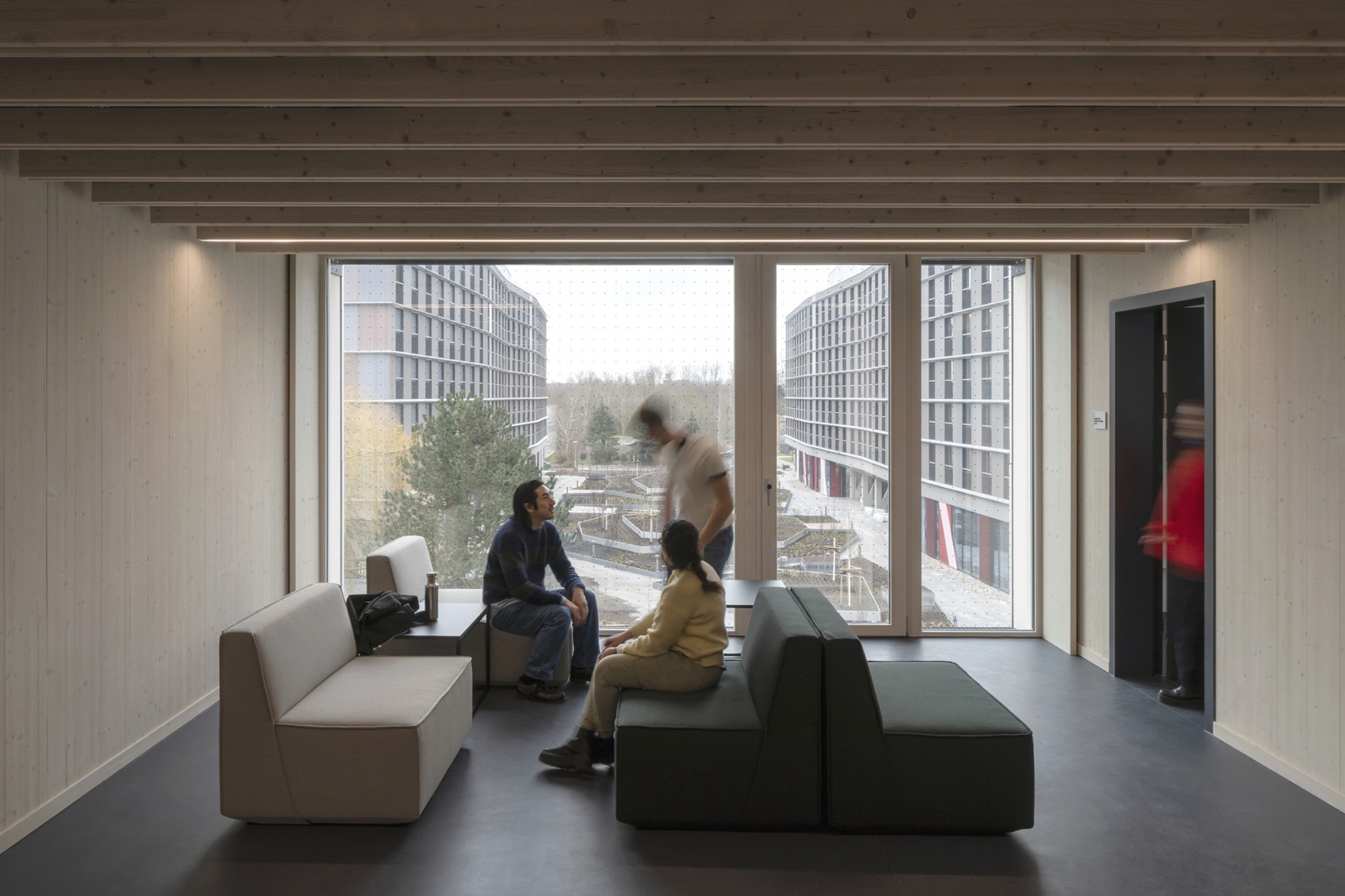Federal University of Public Administration by Sauerbruch Hutton. Photograph by Jan Bitter.