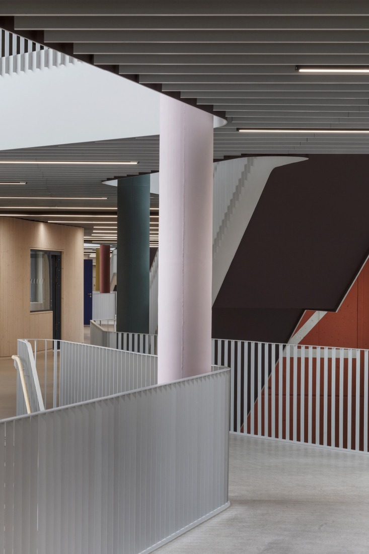 Federal University of Public Administration by Sauerbruch Hutton. Photograph by Jan Bitter.