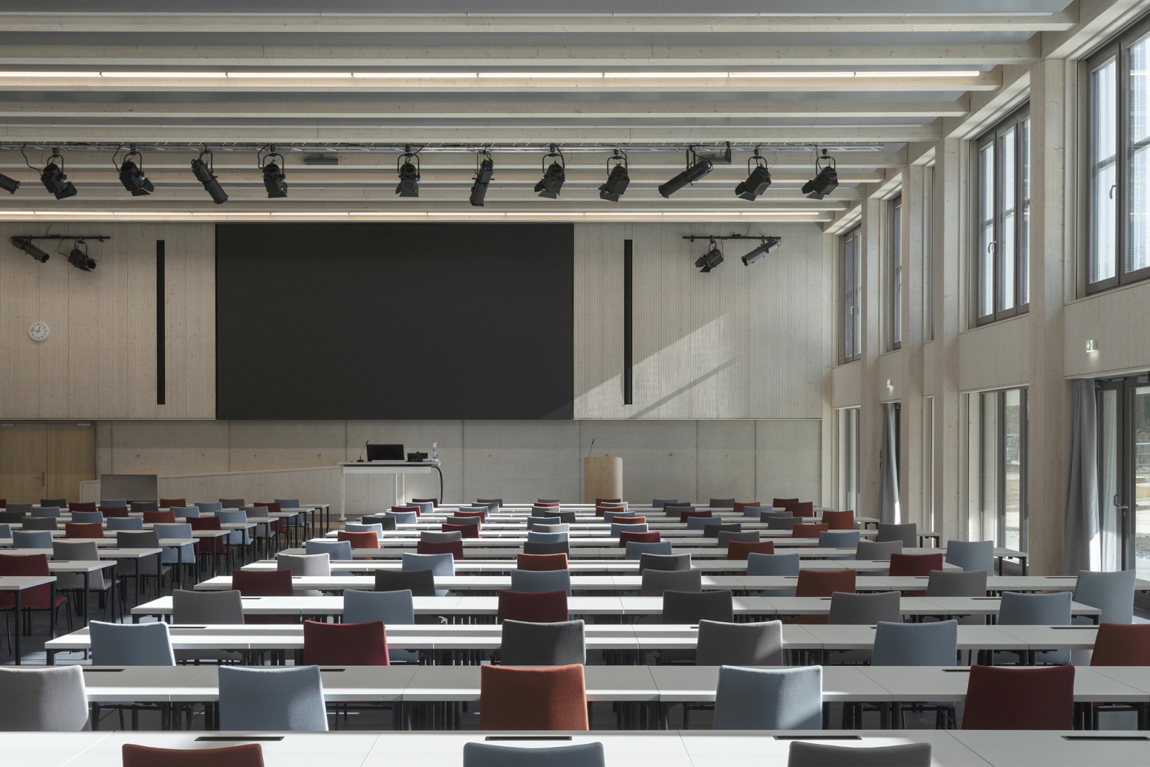 Federal University of Public Administration by Sauerbruch Hutton. Photograph by Jan Bitter.