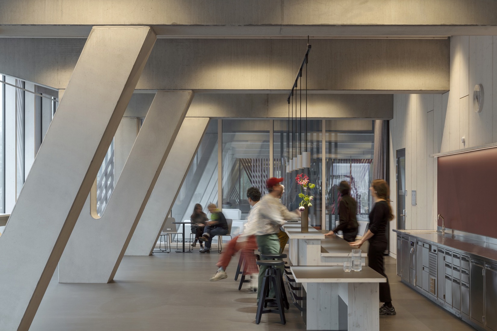 Federal University of Public Administration by Sauerbruch Hutton. Photograph by Jan Bitter.