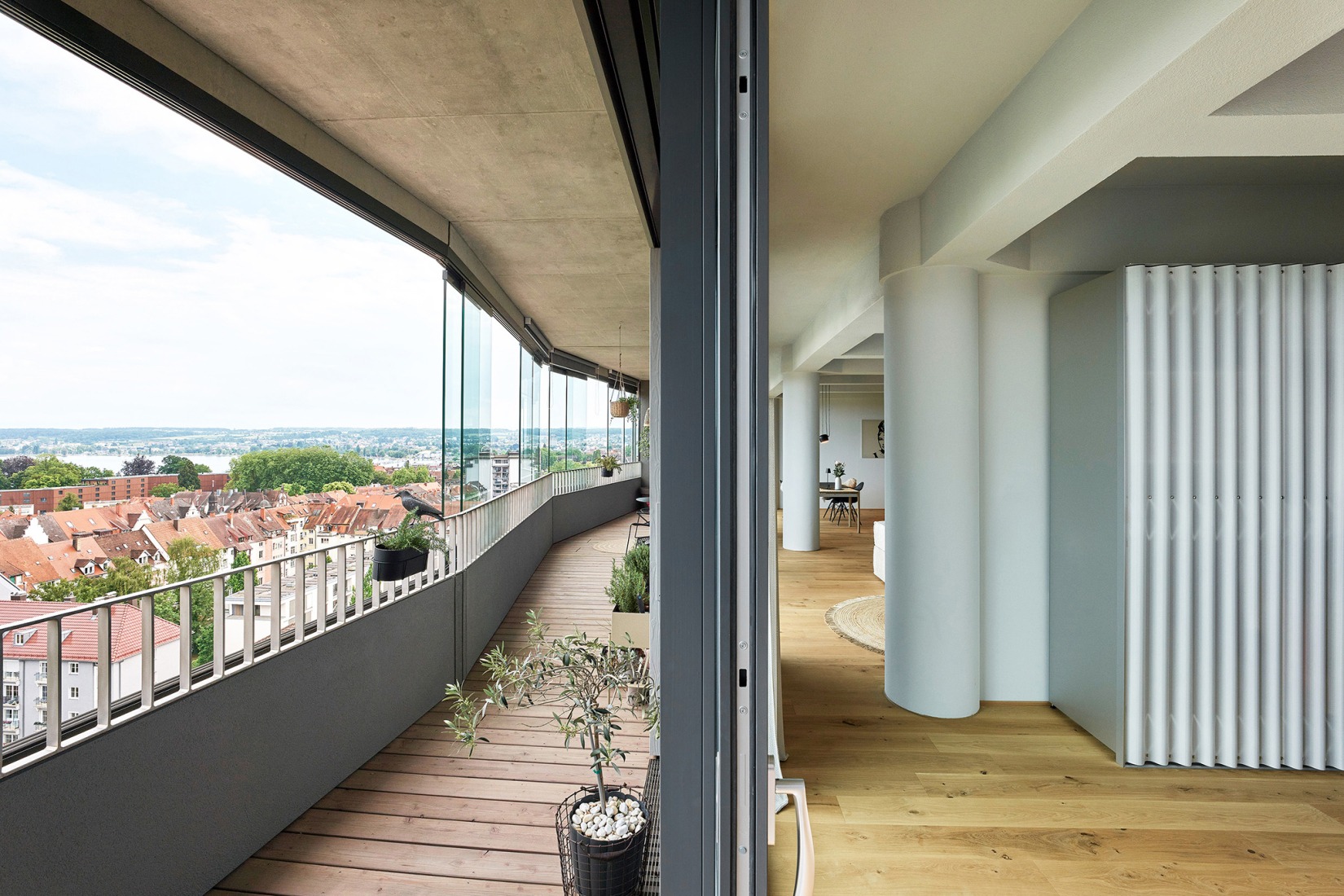 Telekom Tower by Sauerbruch Hutton. Photograph by Helmuth Scham BFF.