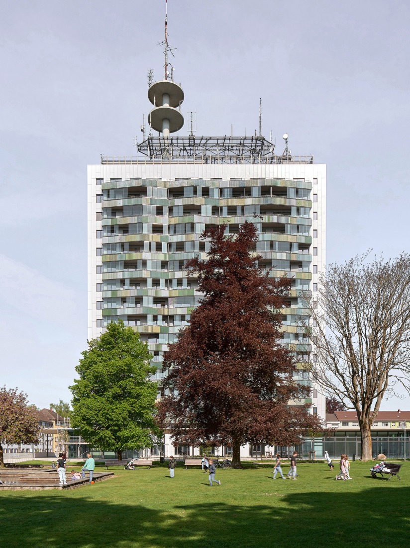 Current state. Telekom Tower by Sauerbruch Hutton.