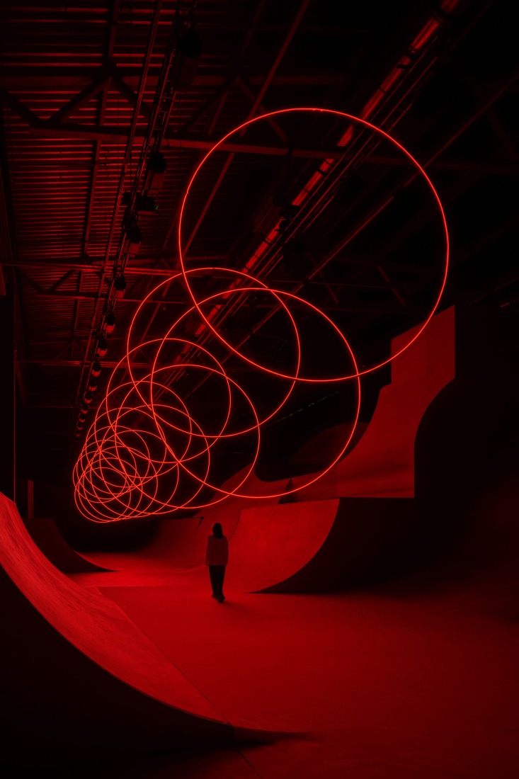 "CYCLES N2" by SpY. Photograph by Rubén P. Bescós.