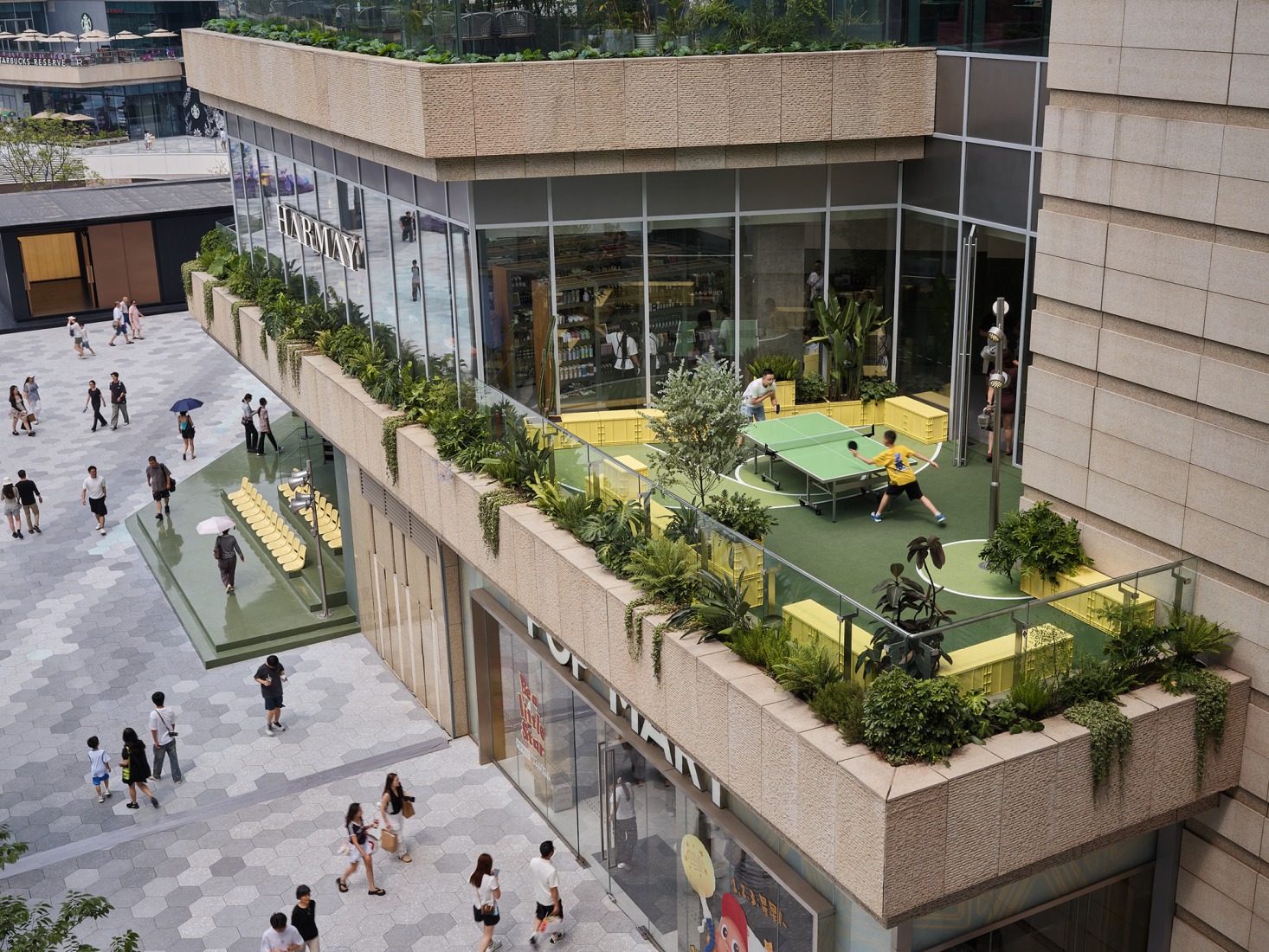 HARMAY Chengdu MixC by AIM Architecture. Photograph by Seth Powers.