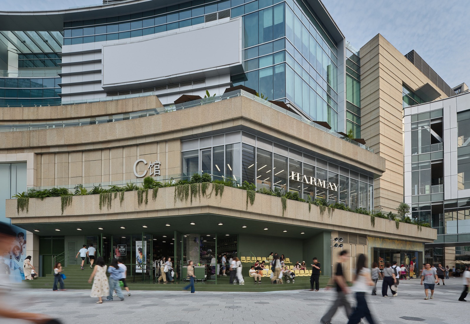 HARMAY Chengdu MixC by AIM Architecture. Photograph by Seth Powers.